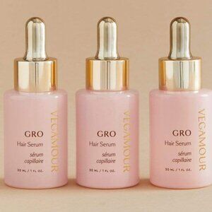 Vegamour GRO Hair Serum - 3 Unopened/Plastic-sealed Bottles
